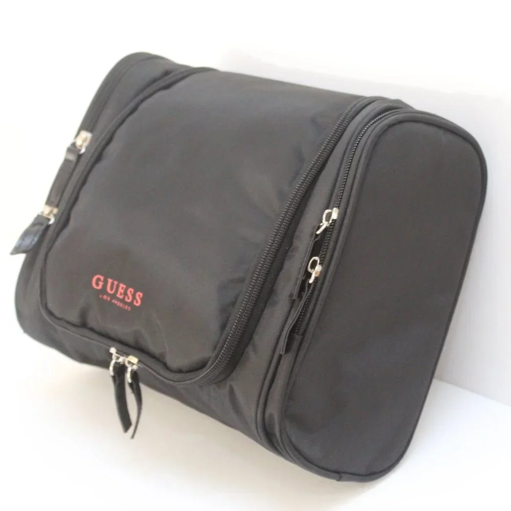 Guess Nylon Hanging Travel Toiletry Bag organizer
